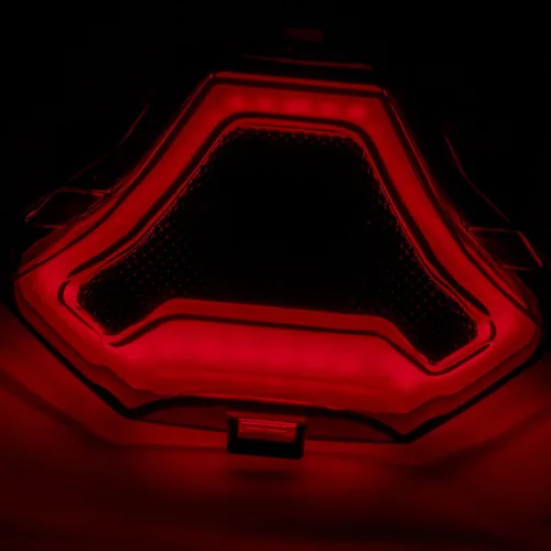 Miniatura 9 de Lámpara de freno de motocicleta, luz trasera LED con señales de giro integradas, repuesto para Yamaha YZF R3 R25 Y15ZR MT07 FZ07 LC150