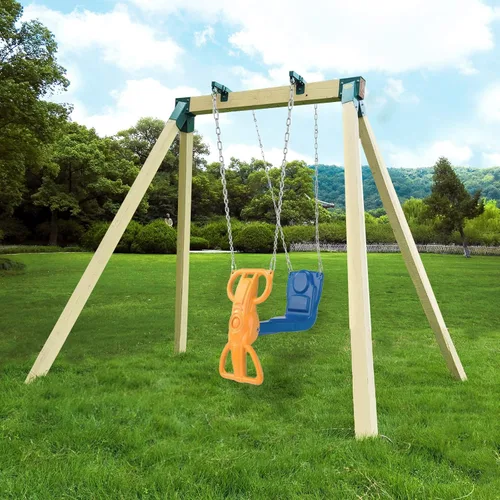 Miniatura 6 de Betooll Soportes de columpio planeadores, perfectos para juegos de columpios de caballo, capacidad de peso de 400 libras, 2