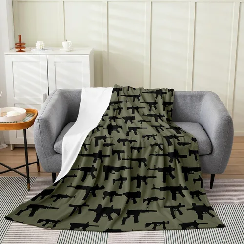 Miniatura 24 de Erosebridal Manta de hojas para niños, niñas y hombres, manta de forro polar colorida, manta de cama de hojas de mandala bohemio, 30 x 40 pulgadas