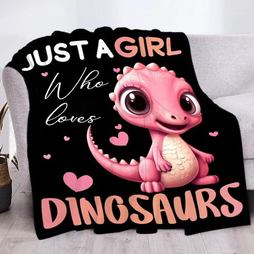 Miniatura 16 de Manta de dinosaurio personalizada con nombre, manta de bebé personalizada para niñas y niños, regalo para bebés, recién nacidos, niños, manta