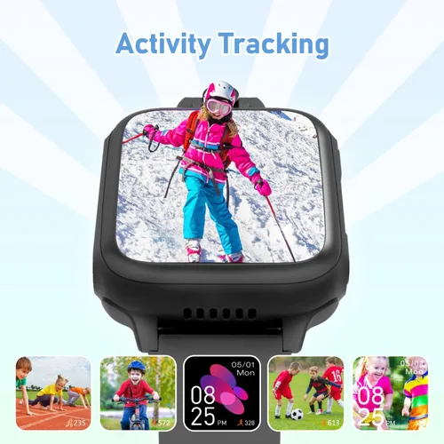 Miniatura 3 de Awatty Reloj Inteligente para Niños, Reloj para Niños con 26 Juegos Cámara Grabadora de Video Música Alarma Calculadora Calendario Linterna