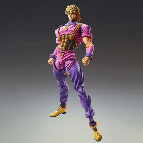 Miniatura 2 de QAHEART Figuras de Brando Kujo Jotaro/Joseph Joestar - Figura de anime, estatuas de acción ultra movibles, adornos Estrella Platino Púrpura