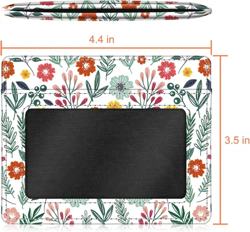 Miniatura 139 de Fintie Billetera delgada y minimalista para bolsillo frontal, con bloqueo RFID, tarjetero y ventana de identificación, para hombre o mujer
