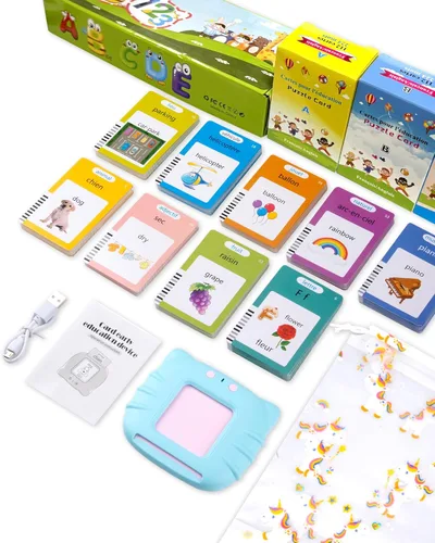 Miniatura 8 de Tarjetas didácticas francesas de 510 palabras para niños, juguete de recursos de aprendizaje para niños con autismo, juguetes sensoriales para niños