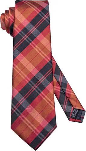 Miniatura 127 de Dubulle Corbata tejida de cachemira para hombre y gemelos de pañuelo para hombre, conjunto de gemelos para boda formal y negocios