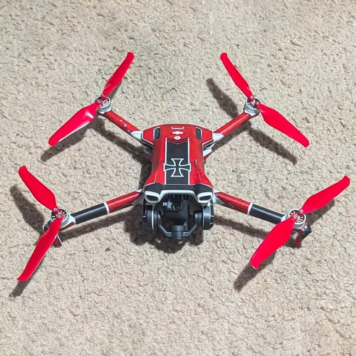 Miniatura 6 de Master Airscrew Hélices Stealth para DJI Mini 3 y Lito 1/X1 - Rojo, 4 hélices en Set