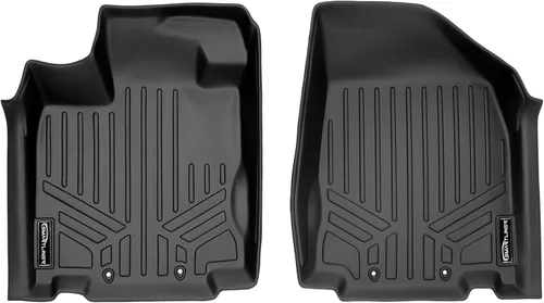 Miniatura 10 de SMARTLINER Juego de tapetes de piso de ajuste personalizado de 2 filas compatibles con Infiniti JX35 2013-2013