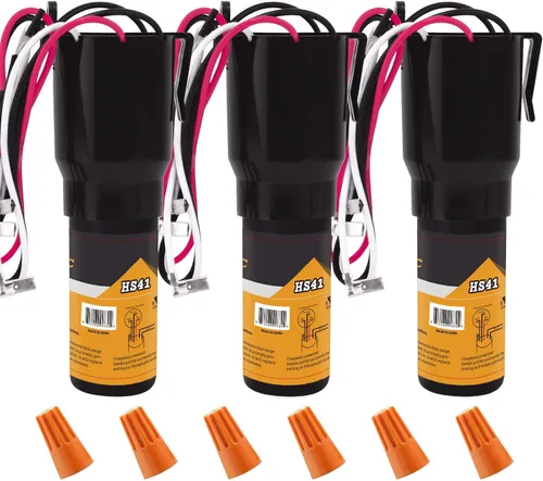 Miniatura 9 de Z Kit de arranque duro HS21 para compresor de congelador y refrigerador, reemplaza a RCO210, condensador de sobrecarga y arranque de relé 3 en 1