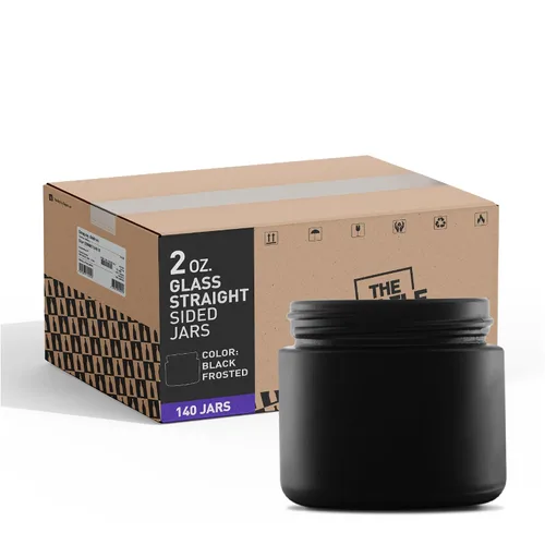 Miniatura 6 de The Bottle Depot - Tarro de vidrio de 4 oz (3.4 fl oz) - Ámbar transparente - 90 frascos - Cierres no incluidos - Acabado de cuello 58-400 - Tarros