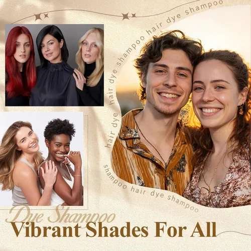 Miniatura 7 de Champú para teñir el cabello de color castaño claro, champú para color de cabello 3 en 1 para cobertura de canas para mujeres y hombres, champú