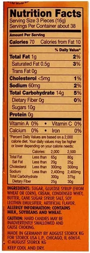 Miniatura 3 de Werthers Rollo de caramelos originales -1.8 oz, 12 por caja