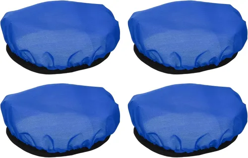PATIKIL Cubierta de lámpara difusora suave de 7 pulgadas y 7.1 in, paquete de 4 difusores de tela, reflector estroboscópico, calcetín para luz de