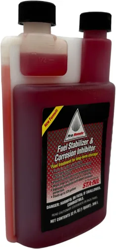 Miniatura 6 de CYCLEMAX Un paquete para estabilizador de combustible e inhibidor de corrosión Honda 08732-3200 contiene una botella de 32 onzas y un embudo