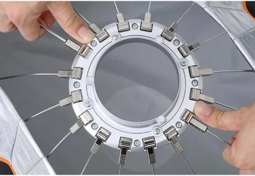 Miniatura 2 de Godox Caja de luz parabólica de liberación rápida de 35.4 in