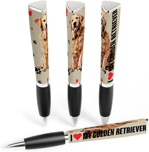 Miniatura 8 de ANINKABOVE I Love my Aussie Dog - Bolígrafo de punta media, tinta negra, escritura suave, recargable, el mejor regalo para todas las ocasiones