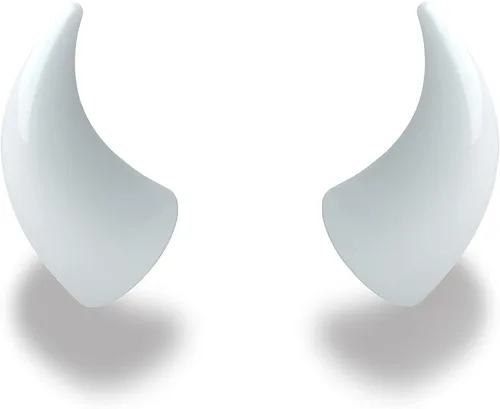 Miniatura 13 de MagNeatOhz - Cuernos de diablo grandes para casco, fabricados en Estados Unidos, accesorio magnético e intercambiable para casco, par