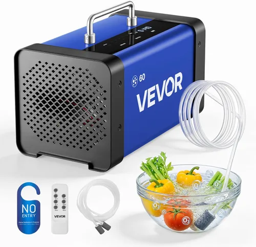 Miniatura 15 de VEVOR - Generador de ozono, máquina de ozono de 24000 mg/h, generador de ozono comercial/industrial de alta capacidad con configuración de tiempo