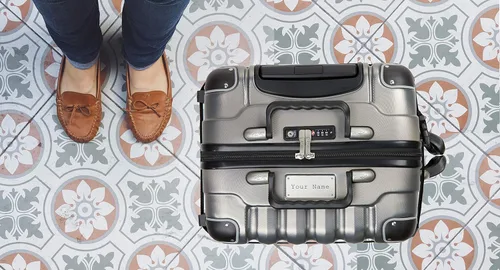 Miniatura 2 de VinGardeValise Maleta de viaje para vino, hasta 12 botellas (plata) con placa de identificación personalizada para equipaje
