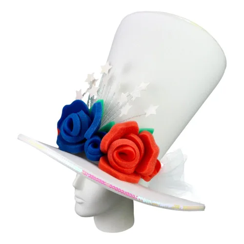 Miniatura 122 de FOAM PARTY HATS: Venezuela Bride Hat - Wedding Party Hat - Hora Loca Hat - Bachelorette Party Hat - Bridal Shower Hat - Wedding Hair Vine Hat
