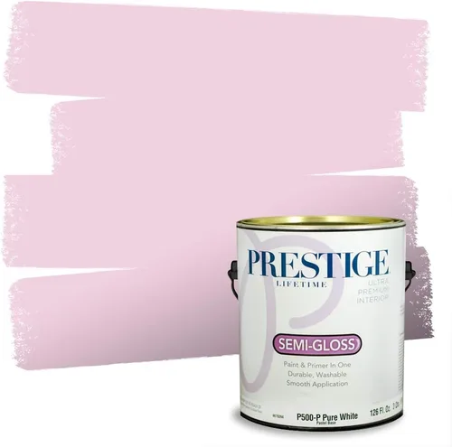 Miniatura 54 de Prestige Paints - Pintura exterior e imprimación en uno, 1 galón, plano, E500-P-A011GP