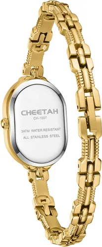 Miniatura 5 de CHEETAH Women's Gold Dainty Bangle Watch Small Vintage Bracelet, Easy Read Numeral Dial Waterproof
