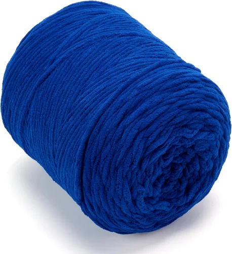Miniatura 17 de Hilo de Chenilla Grueso para Tejer/Crochet Manta de Bebé, Hilo Elegante para Amigurumi #6 Súper Voluminoso Extra Grueso Suave Esponjoso Hilo Grande