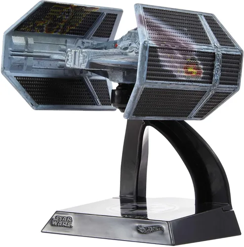 Miniatura 5 de Hot Wheels Star Wars Starships Select Premium Diecast Darth Vader TIE Advanced Battle Damage Variante