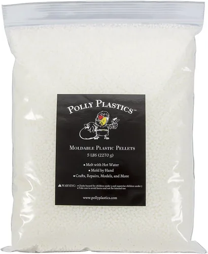 Miniatura 8 de Polly Plastics - Bolitas de plástico moldeables de grado profesional – Suministros de cosplay y aficionados para manualidades, reparaciones y más