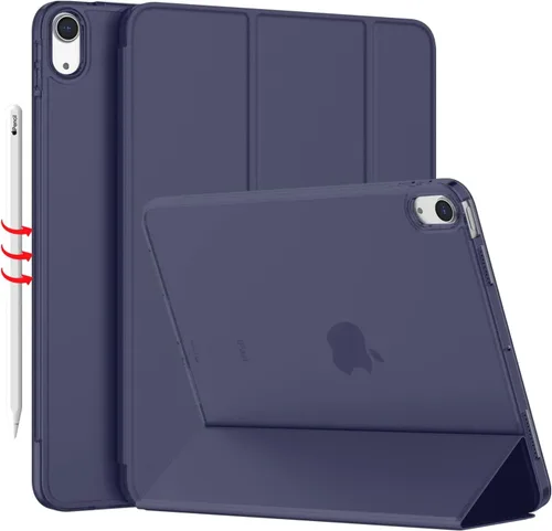 Miniatura 10 de iMieet Funda para iPad Air de 11 pulgadas M3 2025/M2 2024 - Funda para iPad Air de 5ª/4ª generación 2022/2020 de 10.9 pulgadas, carcasa trasera Rosa