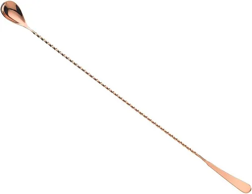 Miniatura 55 de Barfly Cuchara de barra de piña, extremo 13 1/4" (33.7 cm), acero inoxidable