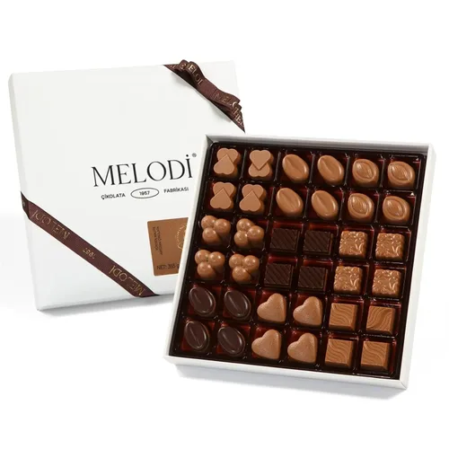 CARIANS - Caja de regalo de chocolate praliné artesanal para el Día del Padre, 36 chocolates gourmet surtidos, rellenos de miel premium, tahini,