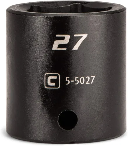 Miniatura 7 de Capri Tools Zócalo de impacto poco profundo, accionamiento de 1/2 pulgada, 6 puntos, métrico (0.984 in)