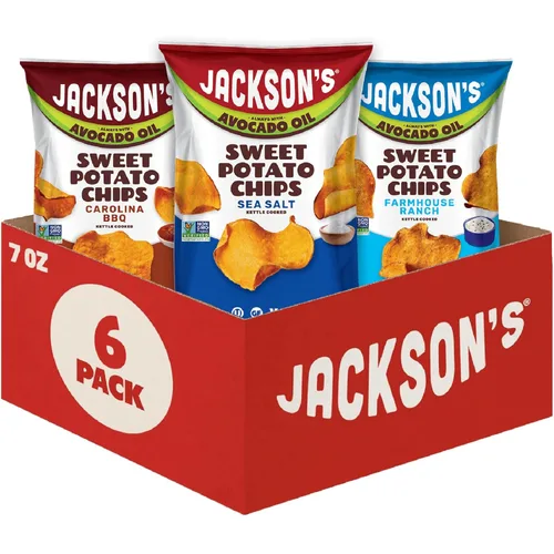 Miniatura 7 de Jackson's Paquete variado de aceite de aguacate (1.5 onzas, paquete de 10) sabor a sal marina, rancho y barbacoa, apto para alérgenos, sin gluten