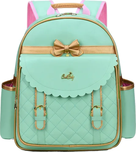 Miniatura 6 de Mochila impermeable de PU para niños de la escuela primaria
