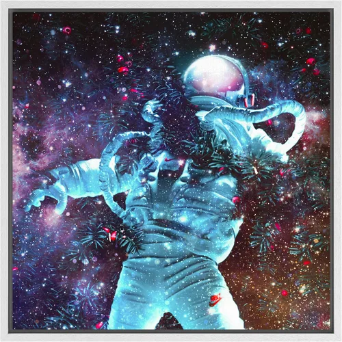 Miniatura 87 de Lienzo decorativo con diseño de un hermoso paisaje, para la decoración del hogar, The Cosmic Cloud, 12" x 12