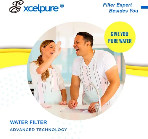 Miniatura 6 de EXCELPURE Cartucho de filtro de agua para sedimentos para toda la casa de 5 micras de 10 x 2.5 pulgadas, repuesto para cualquier unidad de RO de 10