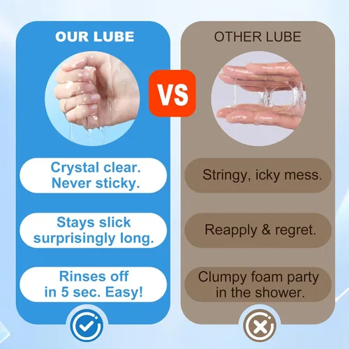 Miniatura 3 de SiYi Lubricante personal a base de agua de enfriamiento, 4 onzas líquidas de deslizamiento ligero de larga duración, sensación de enfriamiento