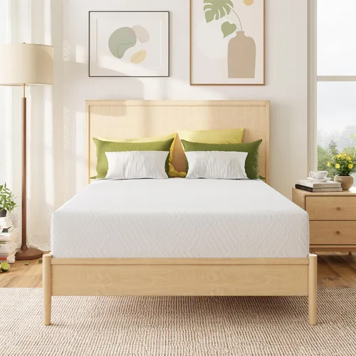 Miniatura 18 de MLILY Colchón Full en una caja, colchones de 6 pulgadas para cama de plataforma cama doble tamaño litera, espuma viscoelástica firmeza media