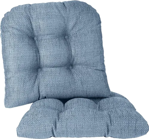 Miniatura 68 de Klear Vu Gripper Overstuffed - Cojines universales antideslizantes para silla de comedor para decoración de cocina o uso de oficina, almohadilla