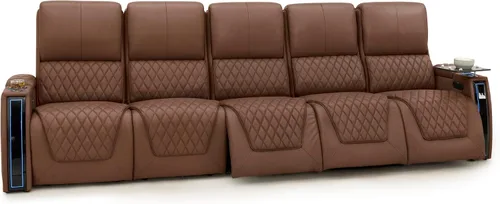 Miniatura 107 de Seatcraft Apex Zero-Gravity CoolZero - Asiento de cine en casa de cuero italiano, reposacabezas eléctrico, lumbar eléctrico, reclinable eléctrico
