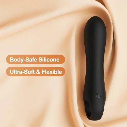 Miniatura 5 de Minivibradores de bala juguetes sexuales para adultos para mujer - Vibrador consolador NSBAN para punto G para estimulación clitoral femenina con 10