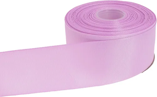 Miniatura 34 de Cinta de grogrén sólido de 25 yardas cada rollo, borde tejido 100% poliéster (1/4 pulgada, beige)