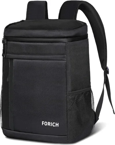 FORICH - Mochila térmica suave, con aislamiento impermeable, a prueba de fugas, mochila portátil de tamaño pequeño para trabajar, almuerzo, viajes,
