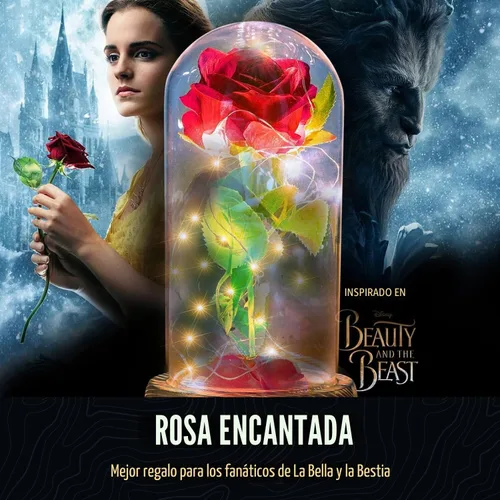 Miniatura 7 de Norcalway Rosa prémium en cúpula de cristal con temporizador de 6 horas, regalos de cumpleaños para mujeres, madres de hija, hijo, niños, rosa