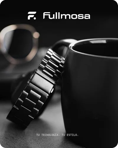 Miniatura 2 de Fullmosa Banda de Metal Compatible con Correas de Apple Watch de 1.61, 1.58, 1.5, 1.81, 1.93, 1.77, 1.73, 1.65 pulgadas, Correa iWatch con Estuche