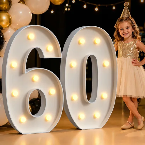 Miniatura 14 de Mixifox Letras de marquesina de 3 pies en Y, letras grandes iluminadas de 3 pies de alto con luces, letra grande para boda, compromiso, graduación