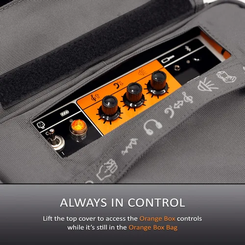 Miniatura 5 de Orange Estuche de transporte para tu altavoz Bluetooth portátil, perfecto para pícnics, barbacoas, actividades al aire libre