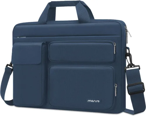 Miniatura 20 de MOSISO - Bolsa de hombro para portátil de 15.6 pulgadas, 15-15.6 pulgadas, Funda para computadora compatible con MacBook Pro de 16 pulgadas, HP