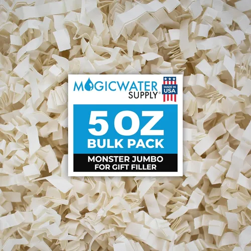 Miniatura 26 de MagicWater Papel de Corte Ondulado para Cestas de Regalo - 10 LB - Verde Militar - Perfecto para Relleno de Papel Triturado, Relleno de Cestas