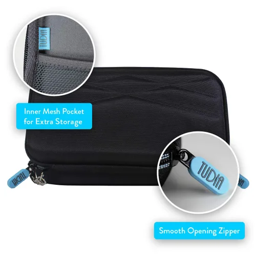 Miniatura 5 de TUDIA Funda vacía de EVA compatible con ANMEATE y GoodBaby Termómetro de frente No-Touch/Etekcity Lasergrip 774 / 1022D Dual Laser/ThermoPro TP30